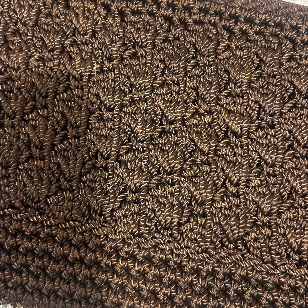 The Sak Brown Crochet Shoulder Bag - Picture 3 of 8